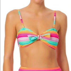 NWT No Boundaries Colorful Swim Top